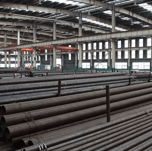 Carbon Steel Pipe SMLS 4 IN Sch 40 Butt Weld A106 B B36.1 NACE 0175.