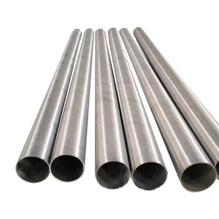 PIPES 26&quot;, SCH 10S, welded, ASTM A312-TP304L, EXT. PLANOS, LONG.5.8 MTS.