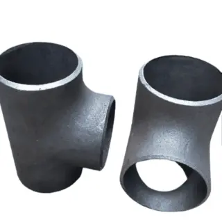 ANSI B16.9 A234 WPB Seamless Equal Tee SCH40 10