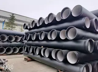 ISO2531 EN545 EN598 Tyton Type Casting DCI Ductile Cast Iron Pipe