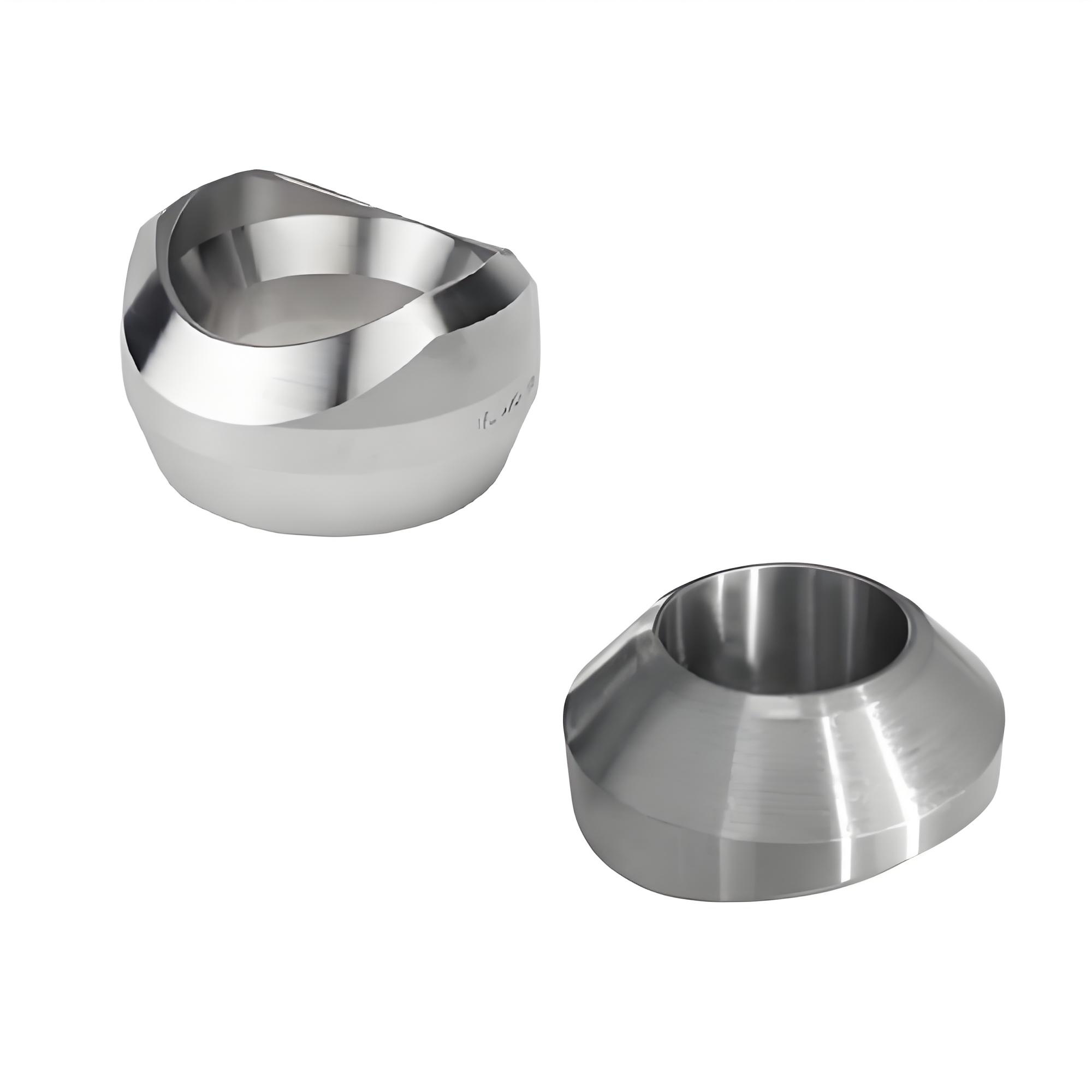 10x2'' WELDOLET, SCH-20 X SCH-80, BE, ASTM A105N, MSS SP-97