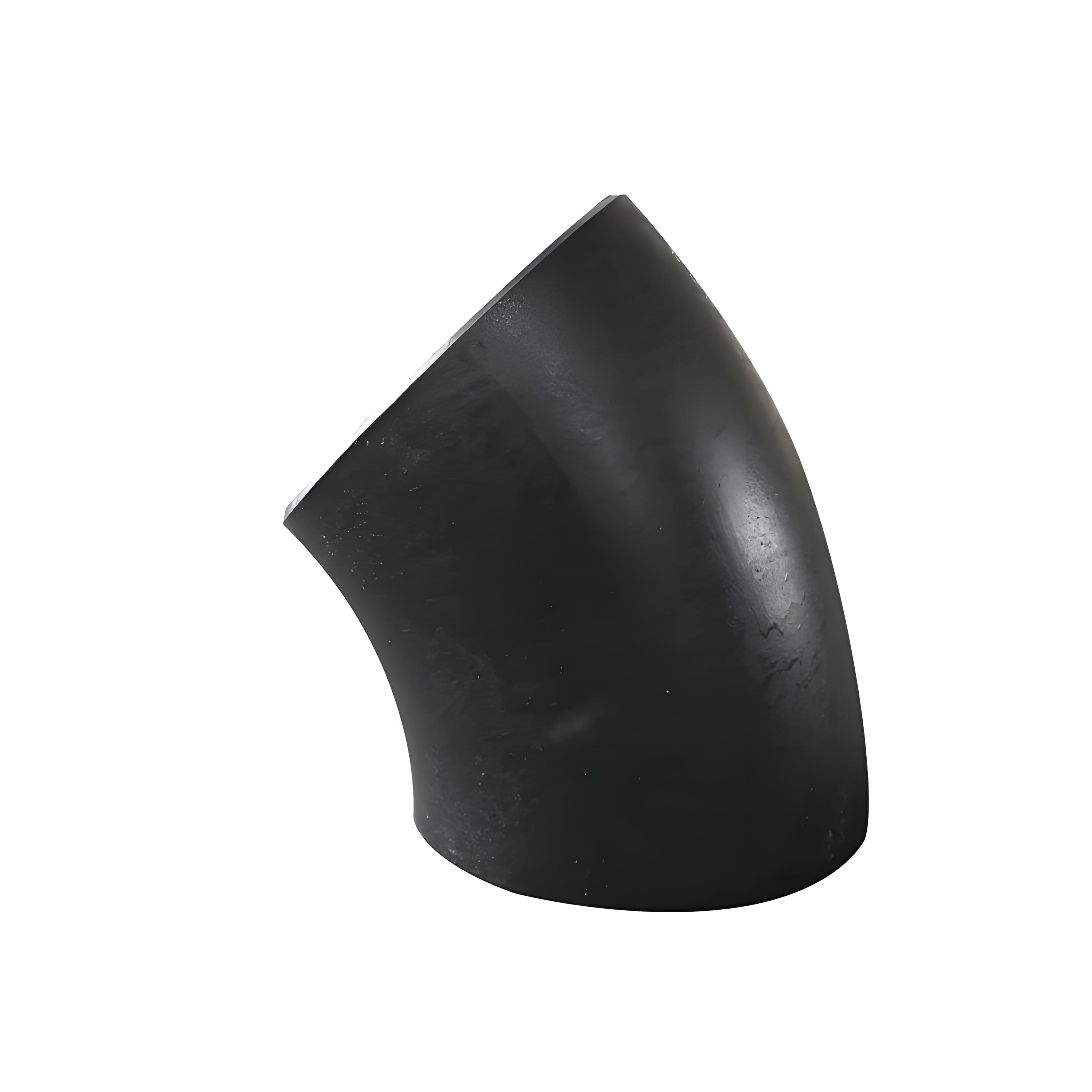 ELBOW, 45 DEGREES SEAMLESS CARBON STEEL, LR BW , ASTM A234 WPB 20 IN. SCH. 20