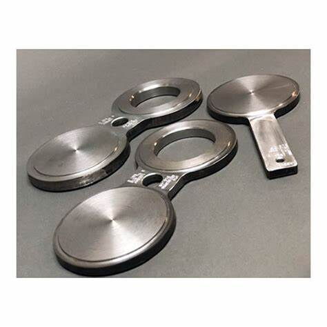 ASTM A105/F304/F316 Material Spectacle Blinds with PTFE Coating Options