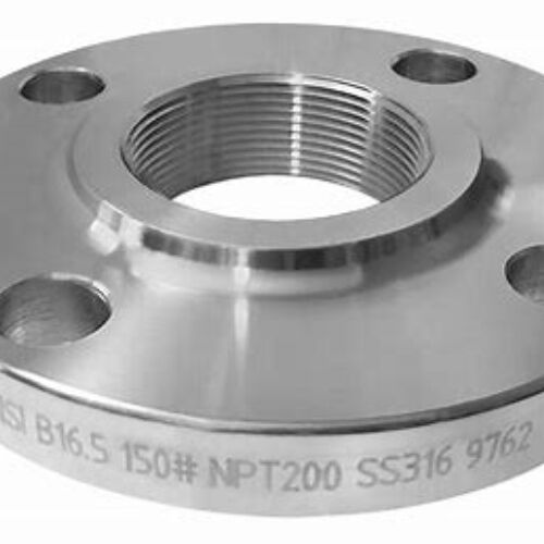 Flange 316L Stainless Steel DN150 Sch40 Slip-On 8 holes Class 150