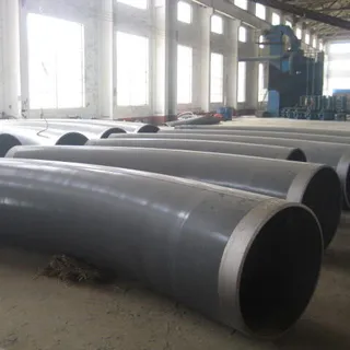 45 degree 3LPE coated bend Sch 80 CS 5D