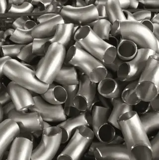 Alloy 200 Sch40 90 Degree Long Radius Elbow Fitting 5 IN  Elbow