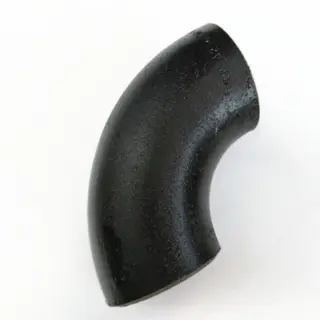 ELBOW CS BW SMLS(BLACK) LONG 90º, SCH40*100A, ASTM A234 GRADE WPB, ANSI B16.9
