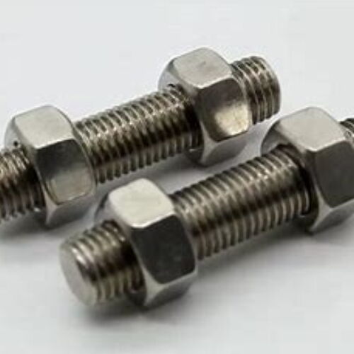 5/8x93mm STUD BOLTS W/ NUTS ASTM A193 GR B7/194 GR ASTM A194 2H-FLUOROCARBON COATED.