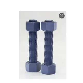 STUD BOLT WITH NUT B7/2H 5/8”x90Fluorocarbon coating.