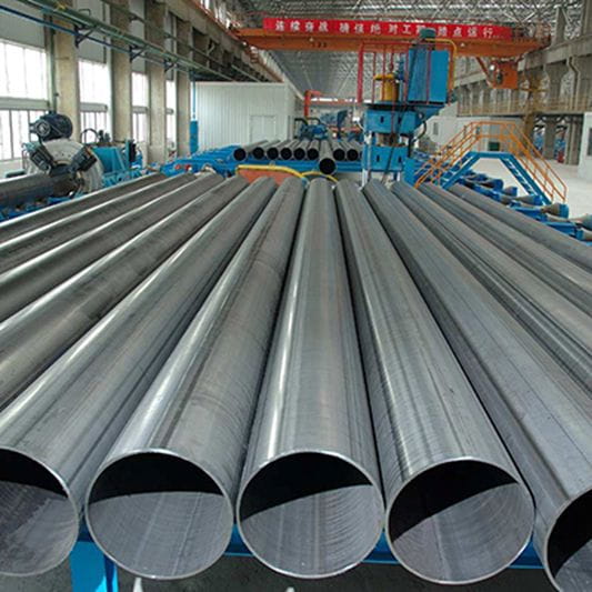 How to store spiral steel pipes