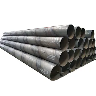 Carbon steel pipe OD=820x10 with external polyethylene coating 3.2mm 3LPE and with internal coating of epoxy food paint