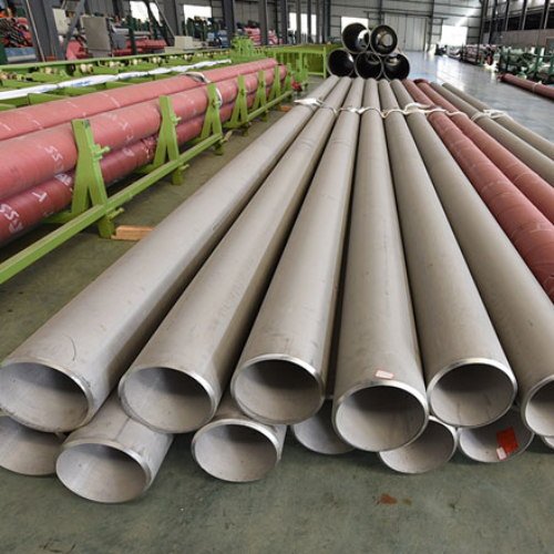 304L Stainless Steel Seamless Pipes With Caps Size:14Inch 5.49MM Thickness.