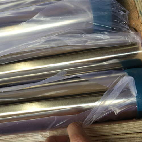 316L Stainless Steel Welded Pipes With Caps Size: 114.3MM X 6.02MM