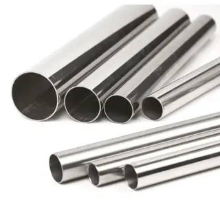 114.3mm x 6.02mm Stainless Steel Pipe 316L Steel Pipe With Plastic Caps.