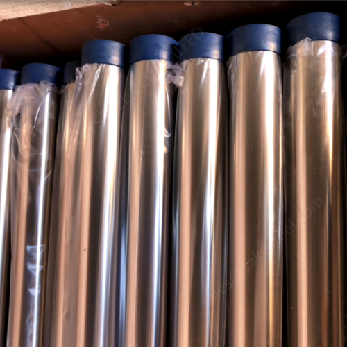 Stainless 316 Material Steel Seamless Pipes With Caps Size 3 inch SCH40.