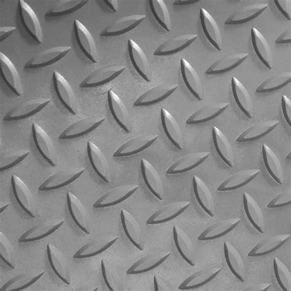 Cheakered Steel Plate Size 1.2m x 2.4m x 0.5mm