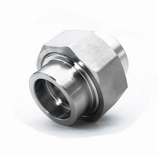 UNION, SOCKET WELD, 3/4 IN, CLASS 6000, ASTM A105N, ASME B16.11