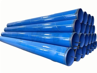 DN250 SCH80, 3LPE Coated, Steel Gas Pipeline