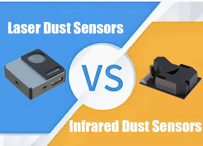 Laser Dust Sensors vs. Infrared Dust Sensors