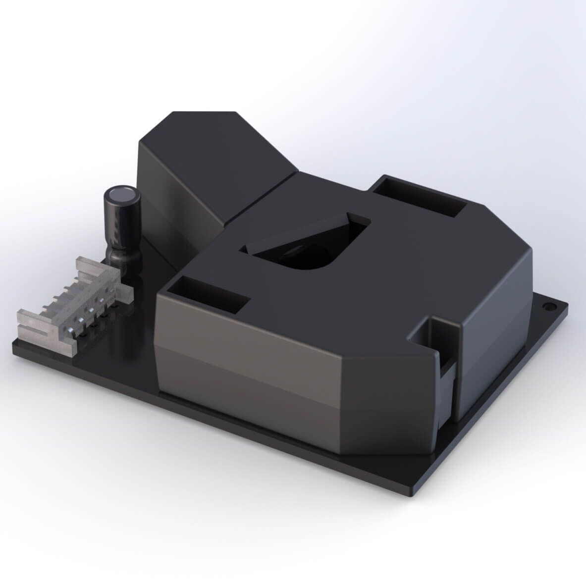 Compact Infrared Particle Sensor with Built-in MCU - China Manufacturers