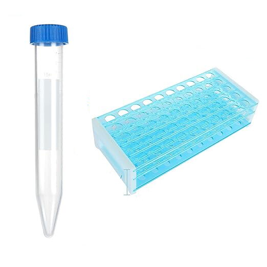 Leak-Proof Screw Cap Centrifuge Tube, Conical Type, 15 ML, PP