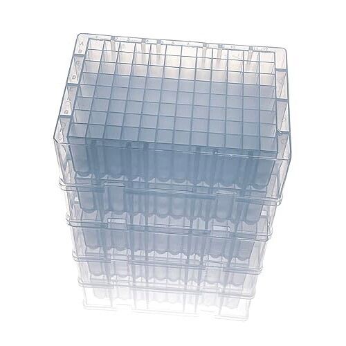 Autoclavable Container Round Autoclavable Deep Well Plate, 2.2 mL, Round Bottom, PP Plastic - MFRS