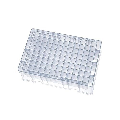 Round Bottom Deep Well Plate, 1.2 mL, PP Plastic, Clear