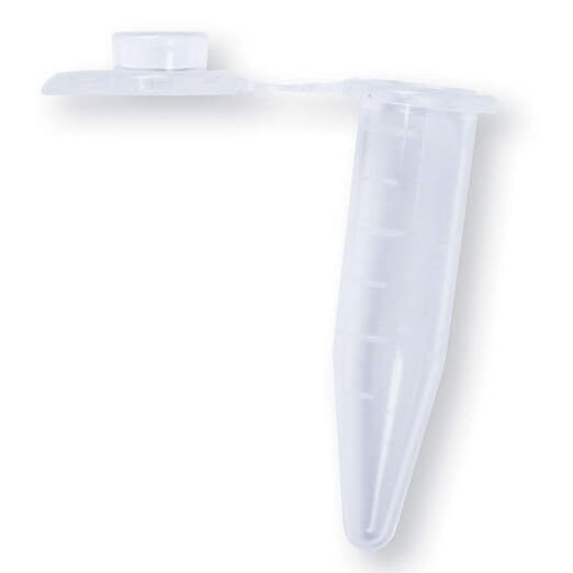 Individual PCR Tube, PP Plastic, Autoclavable, Clear, 0.6 mL