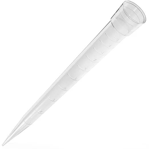 Autoclavable Pipette Tips, 10 mL, PP Plastic, Low Retention