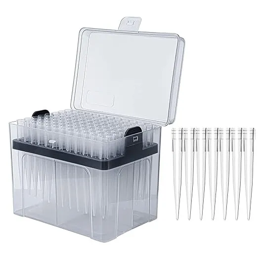 Low Retention Pipette Tip, Autoclavable, PP Plastic, 1 mL