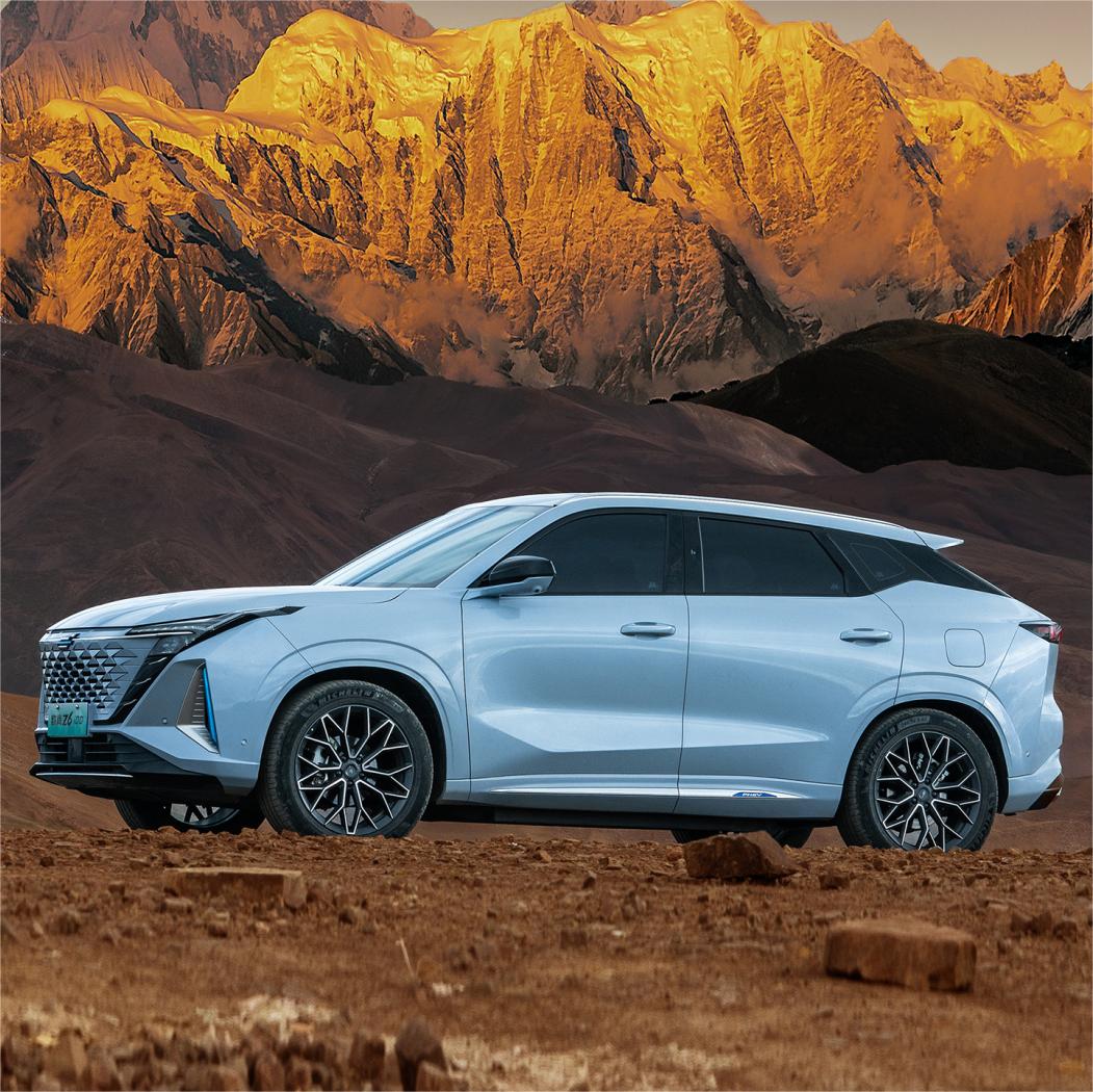 2023 New Listing Chang′ an Oushang Z6 Smart EV Idd Medium SUV Electric Car