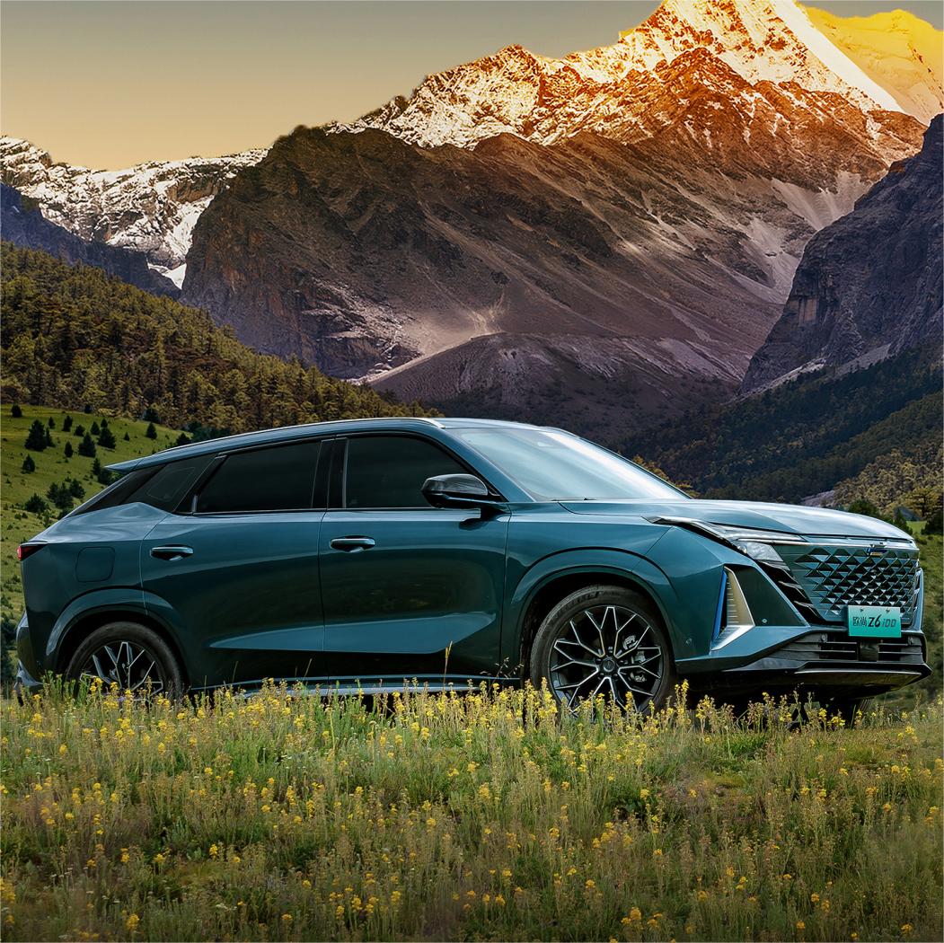 2023 New Listing Chang′ an Oushang Z6 Smart EV Idd Medium SUV Electric Car