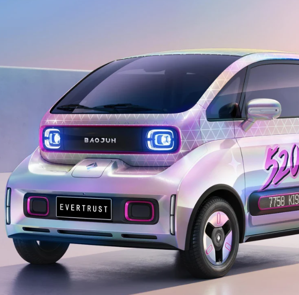 Baojun Kiwi EV 2023 Ternary Lithium Electric Car Electric Vehicle Used Car Cheapest Car Left Hand EV Mini Electric Car