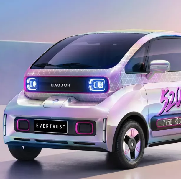 Baojun Kiwi EV 2023 Ternary Lithium Electric Car Electric Vehicle Used Car Cheapest Car Left Hand EV Mini Electric Car