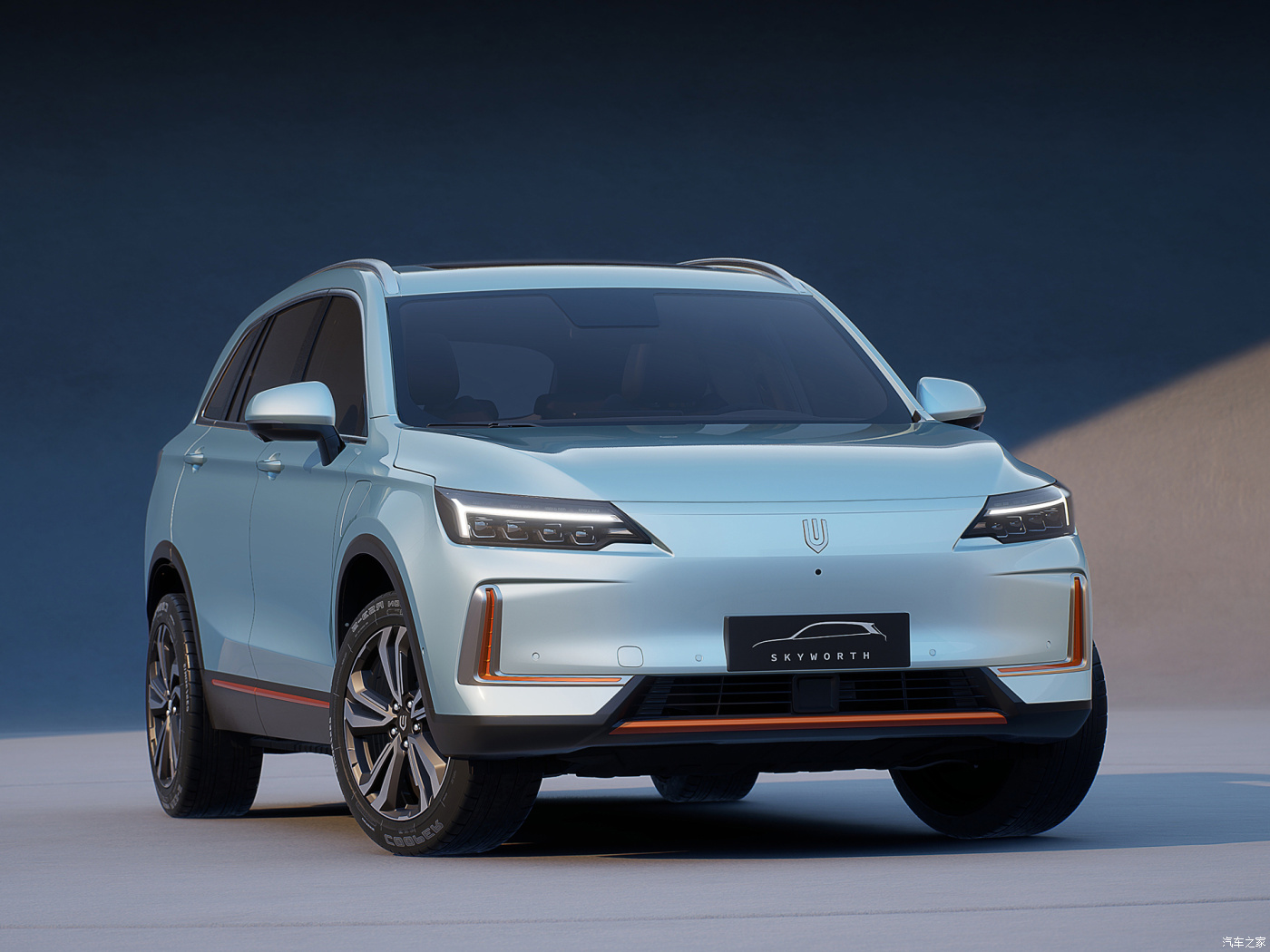 China Skyworth EV6 Electric SUV Pure Electric High Speed Electric Vehicle