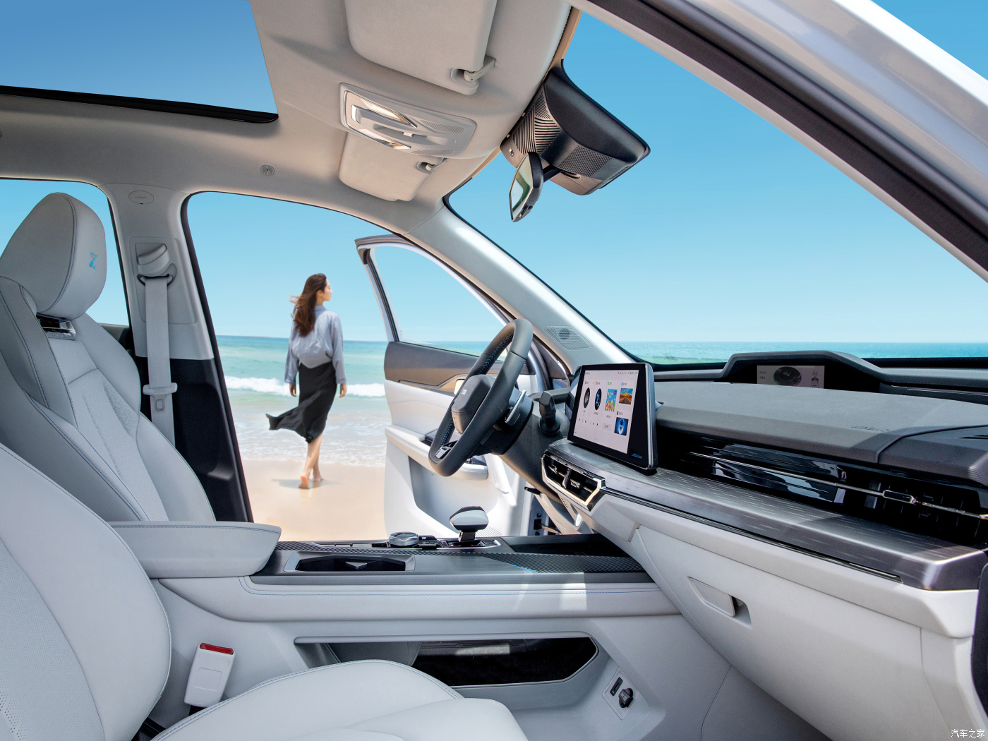 2023 New Listing Chang&prime; an Oushang Z6 Smart EV Idd Medium SUV Electric Car