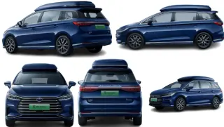 2022/2023 Byd Song Max MPV Electric Automobile EV Car 1090km Range Electric Vehicles High Speed Electric Car