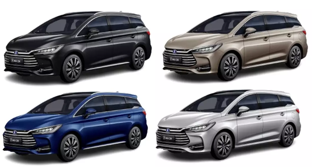 2022/2023 Byd Song Max MPV Electric Automobile EV Car 1090km Range Electric Vehicles High Speed Electric Car