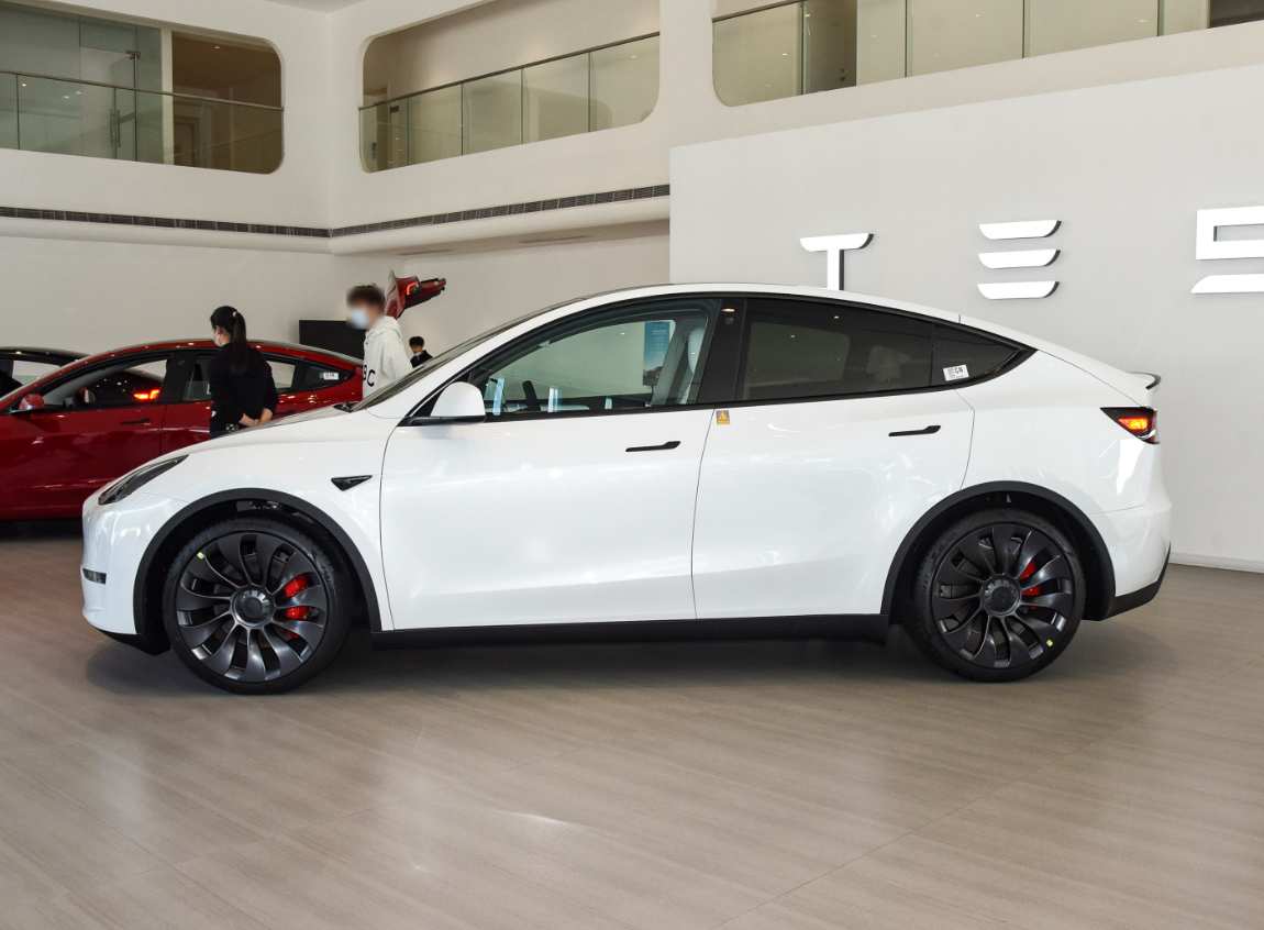 Chinese Tesla Model Y LED 2 WD 545KM Long Range Used Car Electric Vehicle EC Car