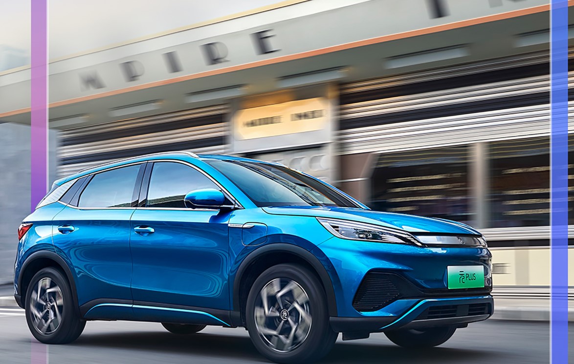 2023 Hot Sale Byd Yuan with Cheap Price LHD Pure Electric Car