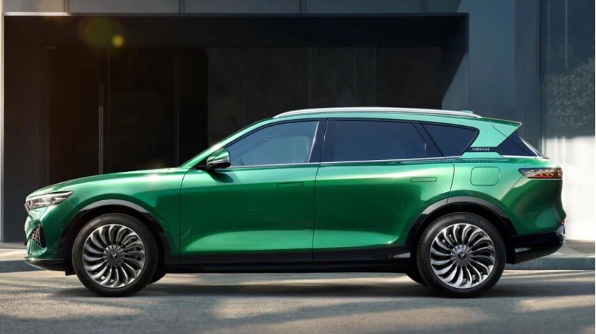 Electric SUV，AC asynchronously Motor, 5 Doors, 5 Seats