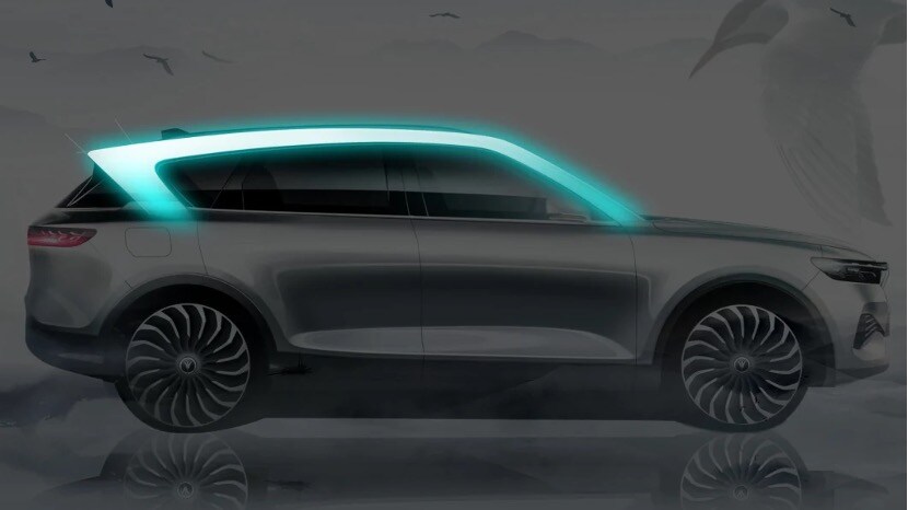 Electric SUV，AC asynchronously Motor, 5 Doors, 5 Seats