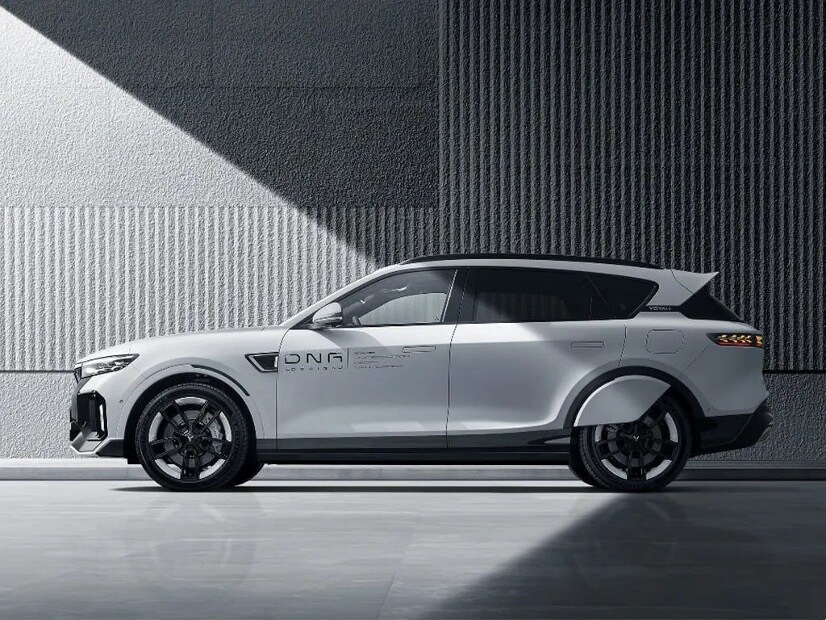 Electric SUV，AC asynchronously Motor, 5 Doors, 5 Seats