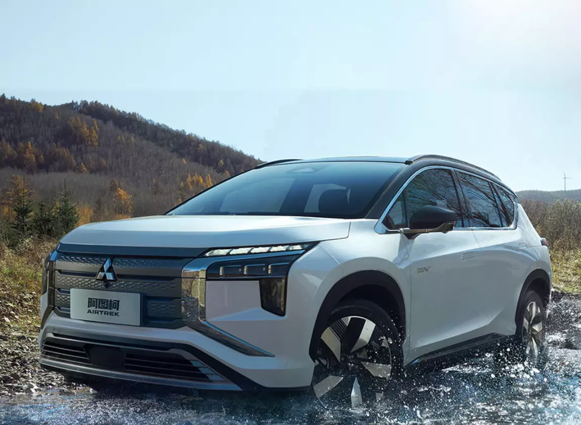 2022 China EV Mitsubishi Airtrek 520km Long Range Electric SUV New Energy Electric Car