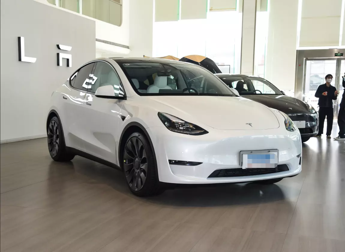 Chinese Tesla Model Y LED 2 WD 545KM Long Range Used Car Electric Vehicle EC Car