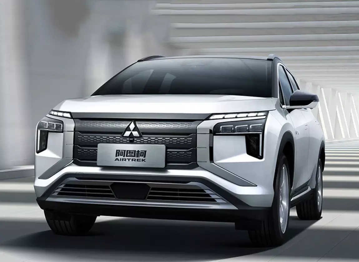 2022 China EV Mitsubishi Airtrek 520km Long Range Electric SUV New Energy Electric Car