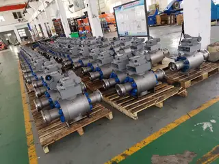 Ball Valves Factory Workshop