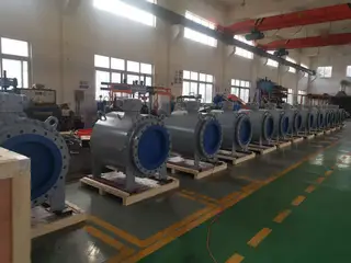 Ball Valve Factory Workshop
