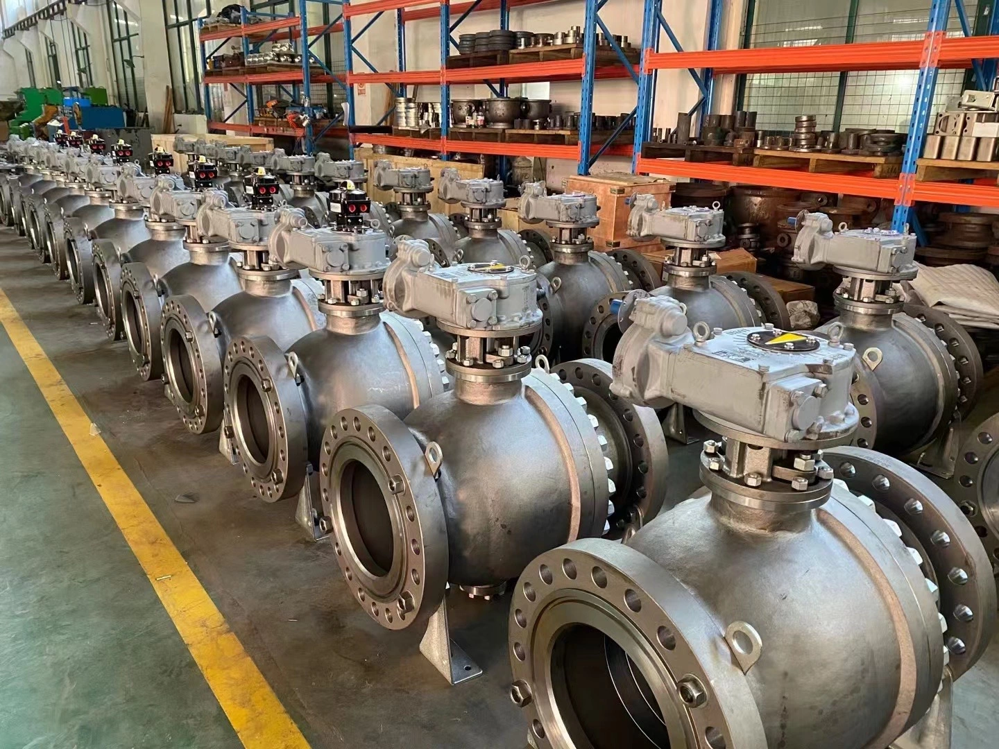 Our Ball Valves Factory Workshop