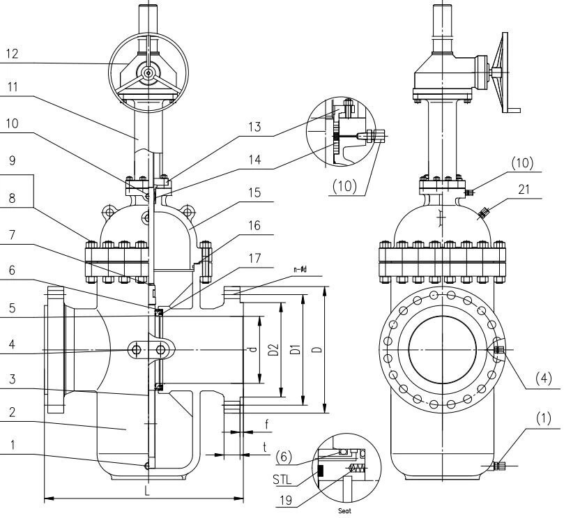 Slab Gate Valves Slab Gate Valves
